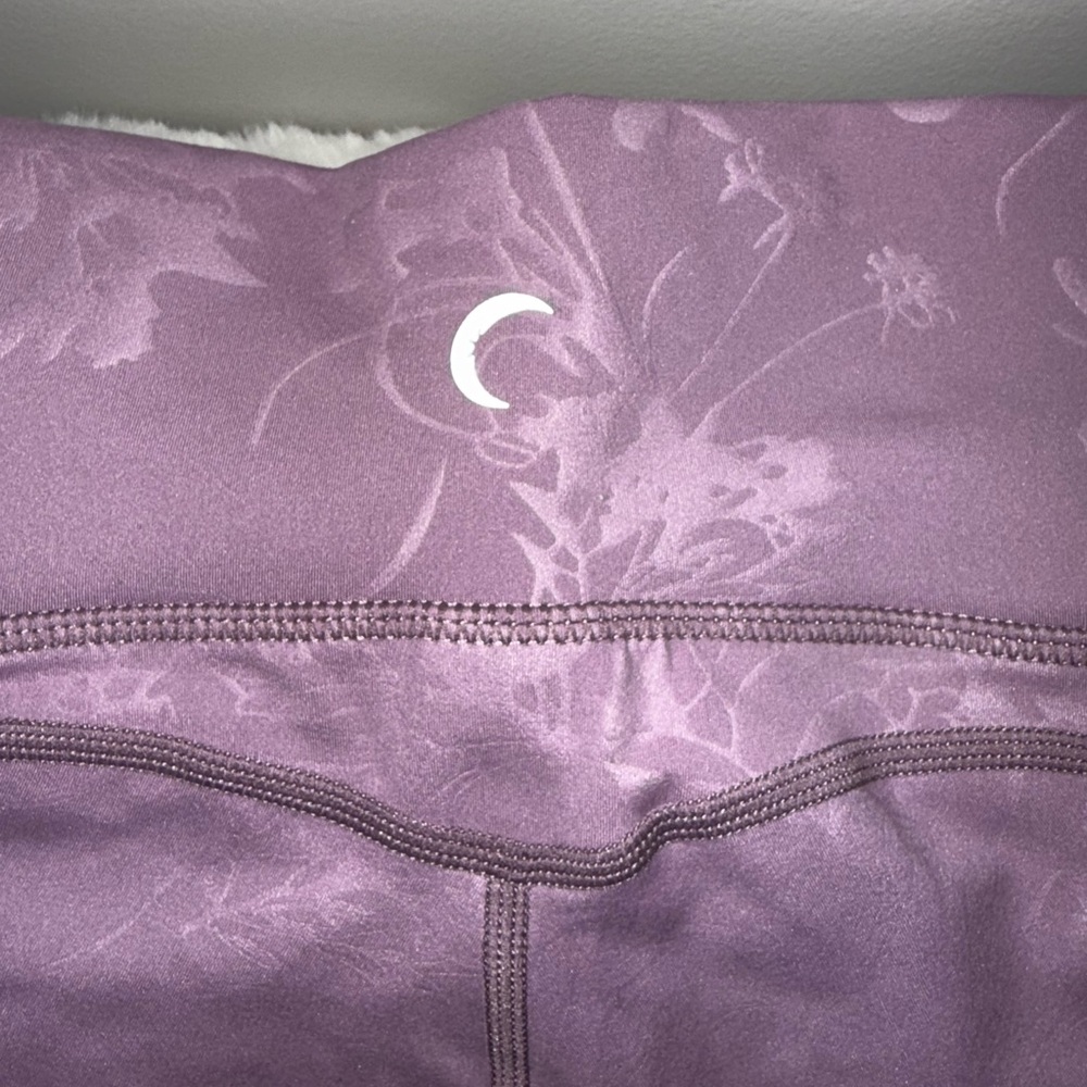 Floral Purple Leggings